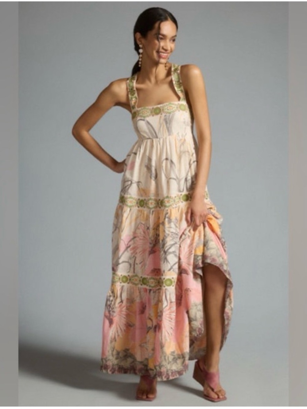 Anthropologie maxi dress